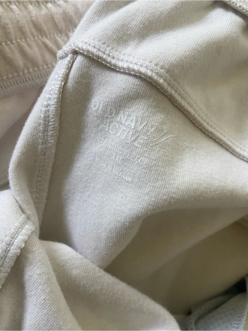 ✨5 for $15✨ Drawstring Cargo Sweat Shorts in Light Beige